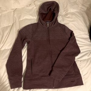 Patagonia women’s hooded fleece / better sweater